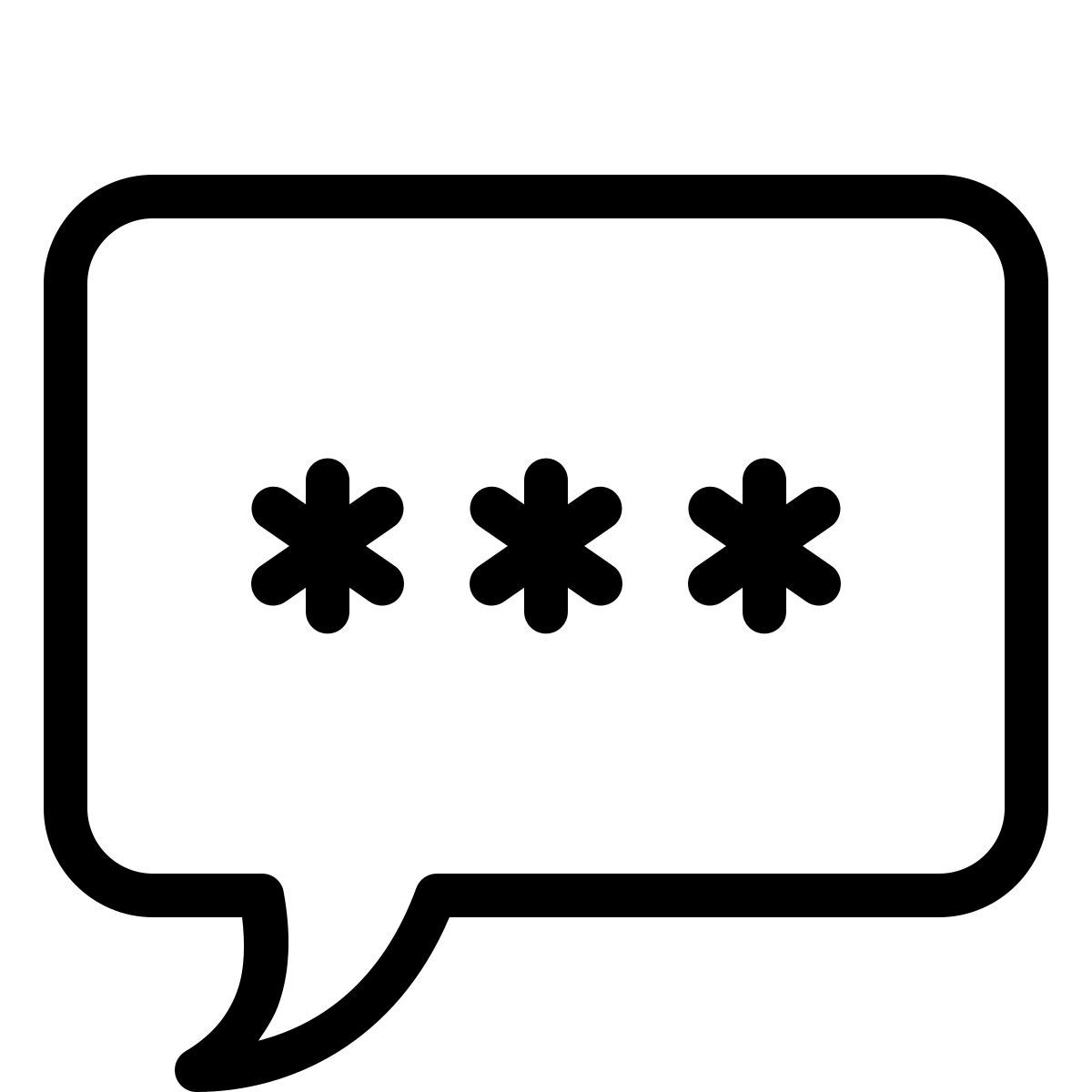 ios 17 outlined style authentication icon