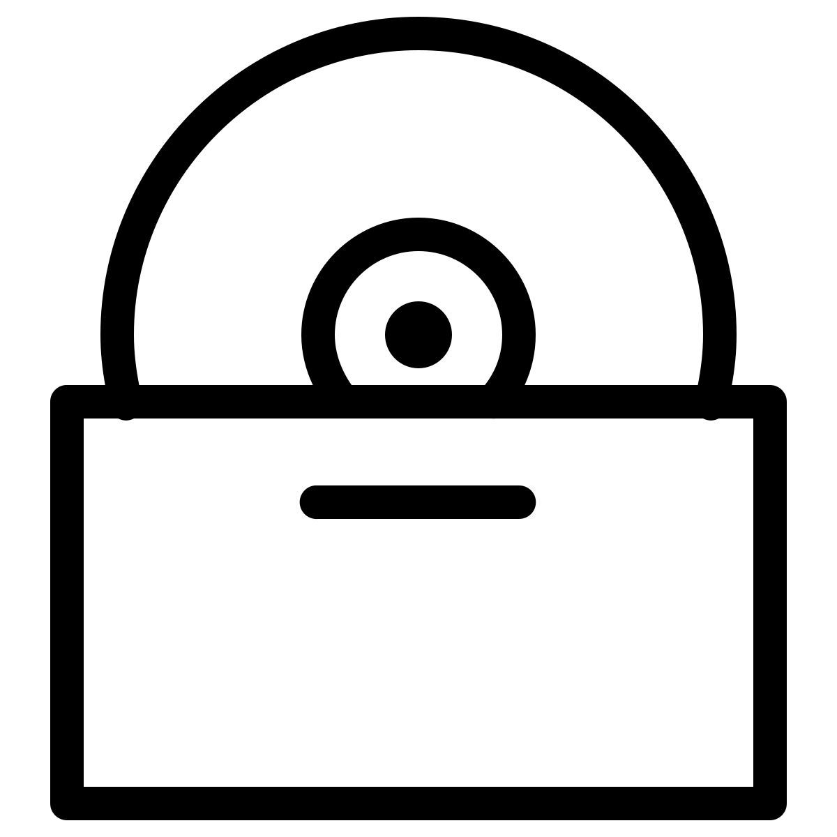 ios 17 outlined style softwarehülle icon