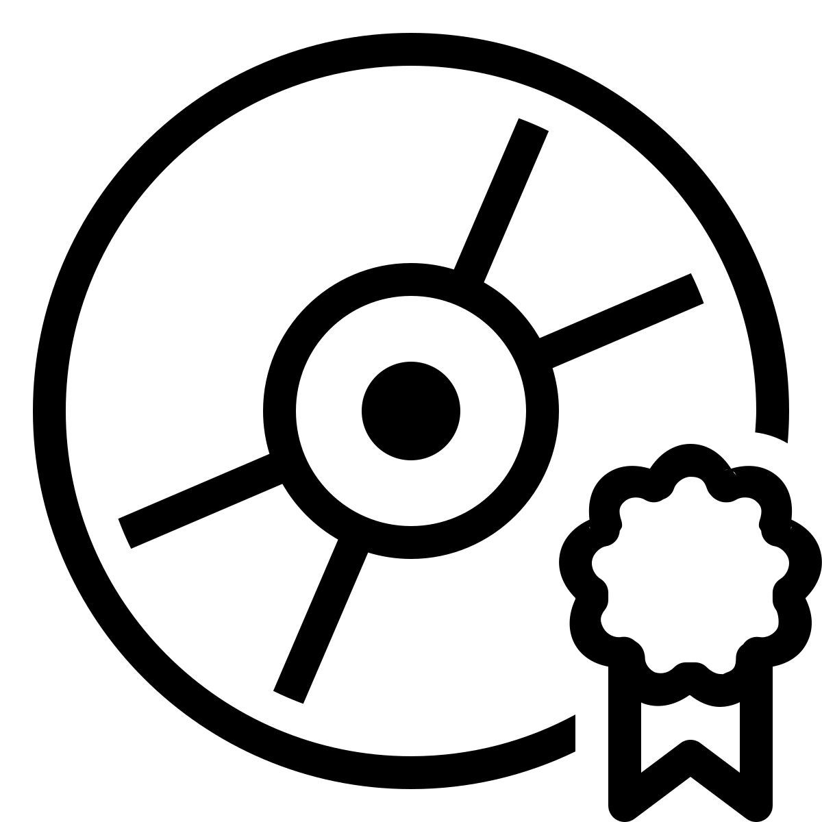 ios 17 outlined style licencia de software icon