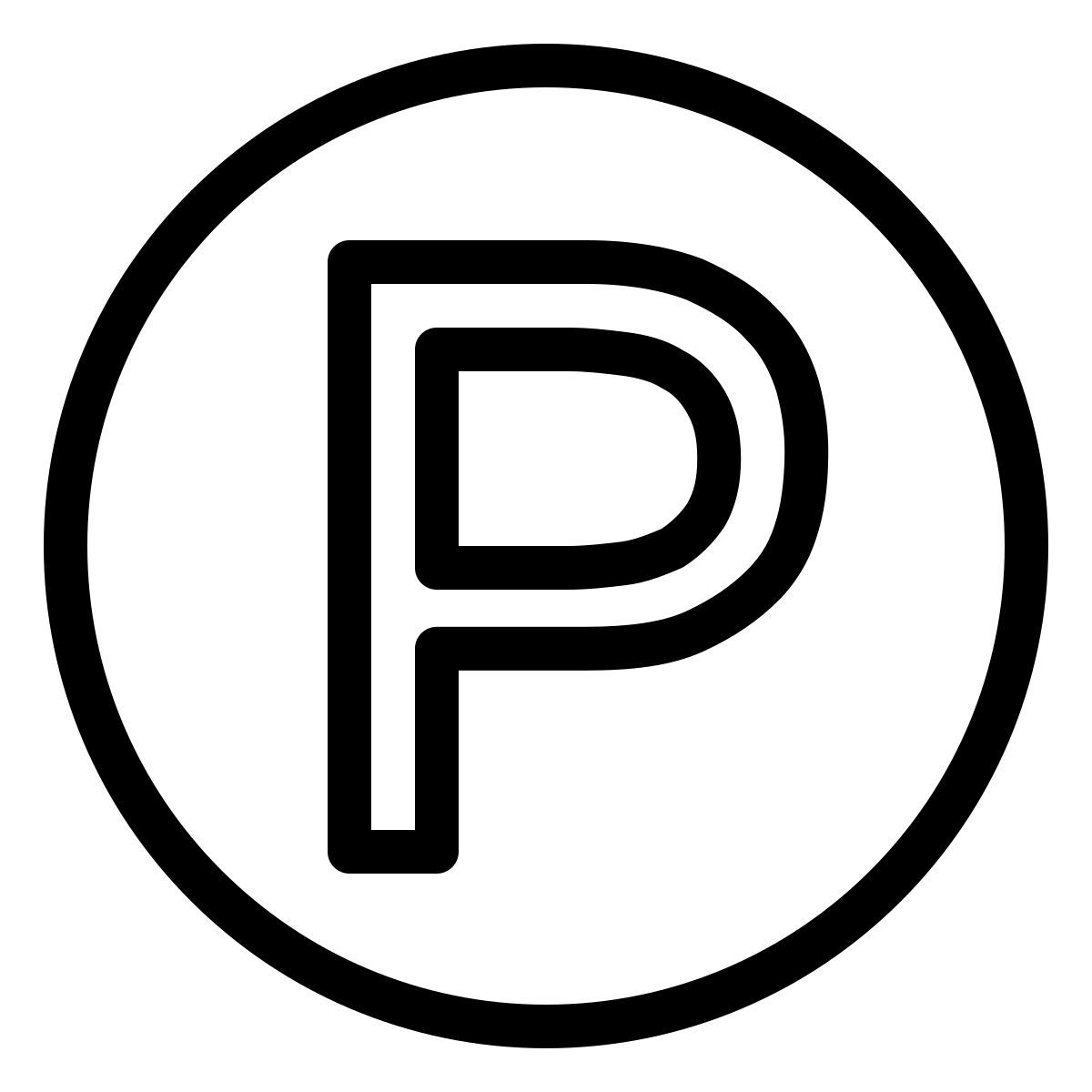 ios 17 outlined style copyright der tonaufnahme icon