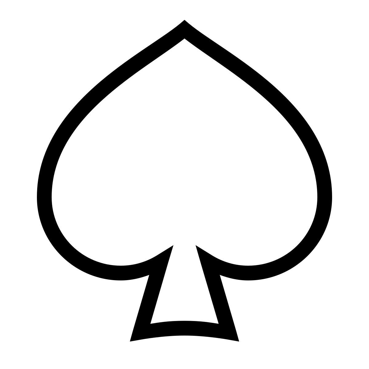 ios 17 outlined style espadas icon