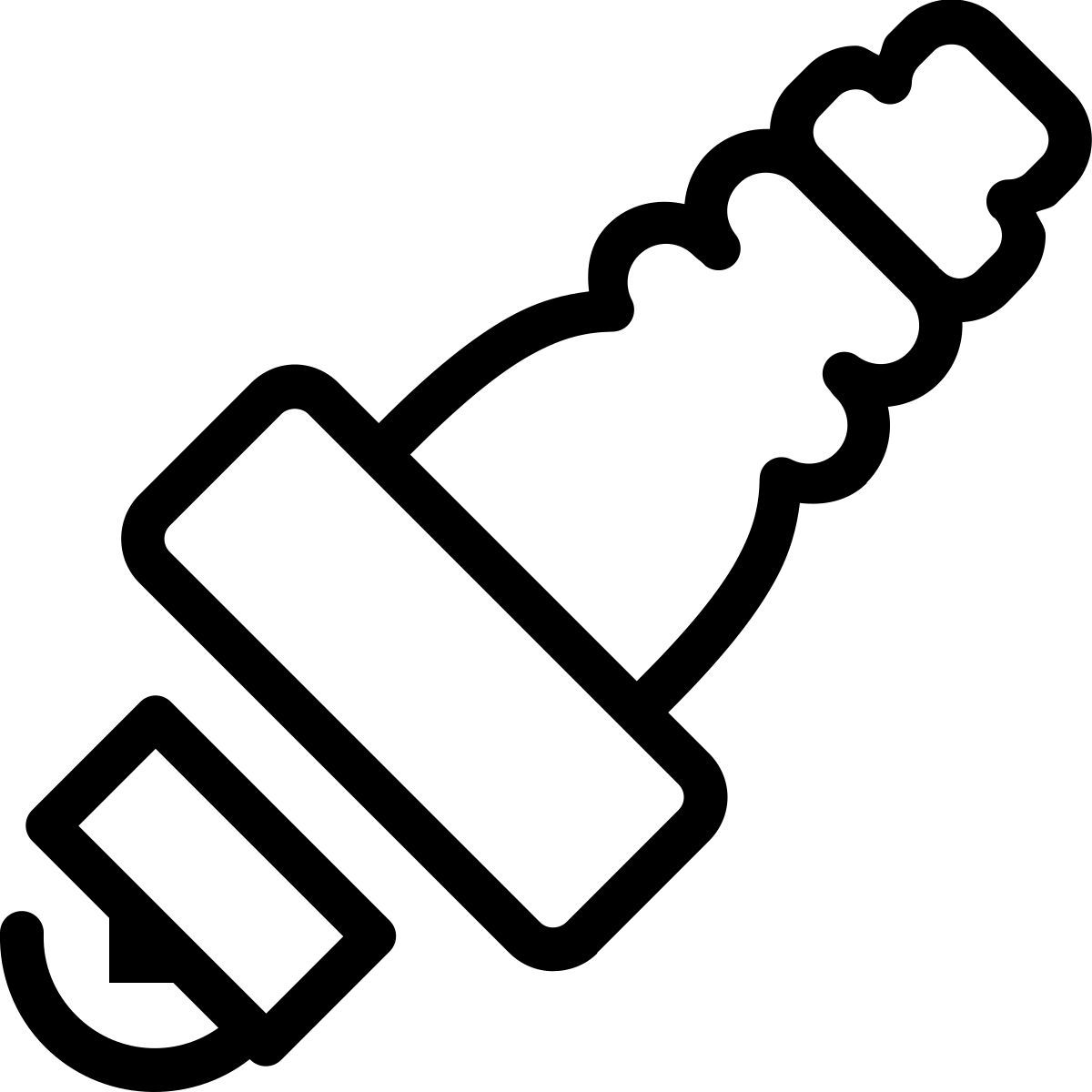 ios 17 outlined style spark plug icon