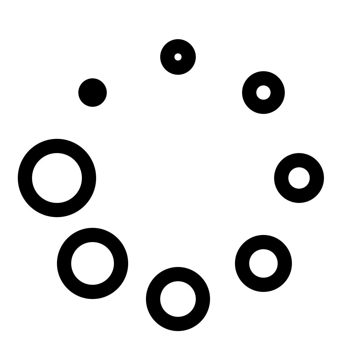 ios 17 outlined style swirl icon