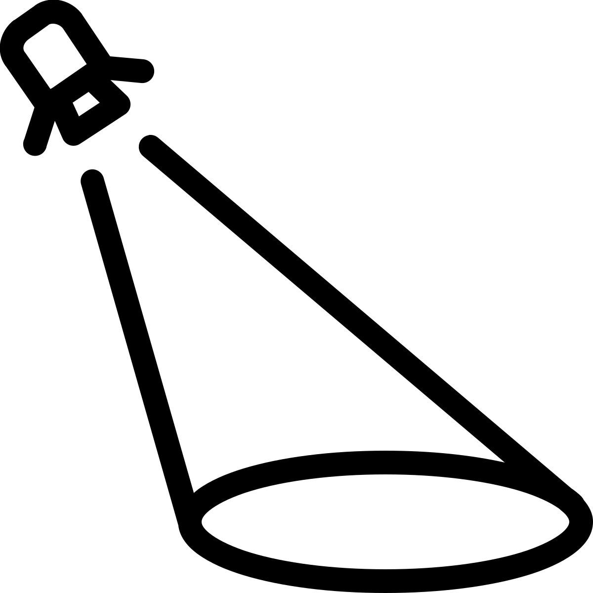 ios 17 outlined style 스포트라이트 icon