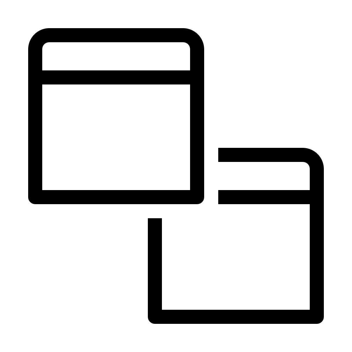 ios 17 outlined style visão estática nível1 icon