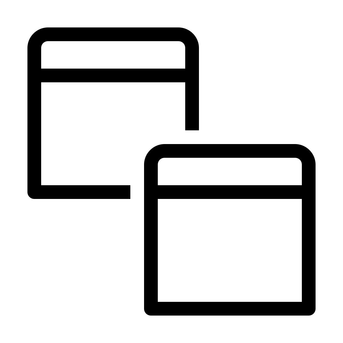 ios 17 outlined style visão estática nível2 icon