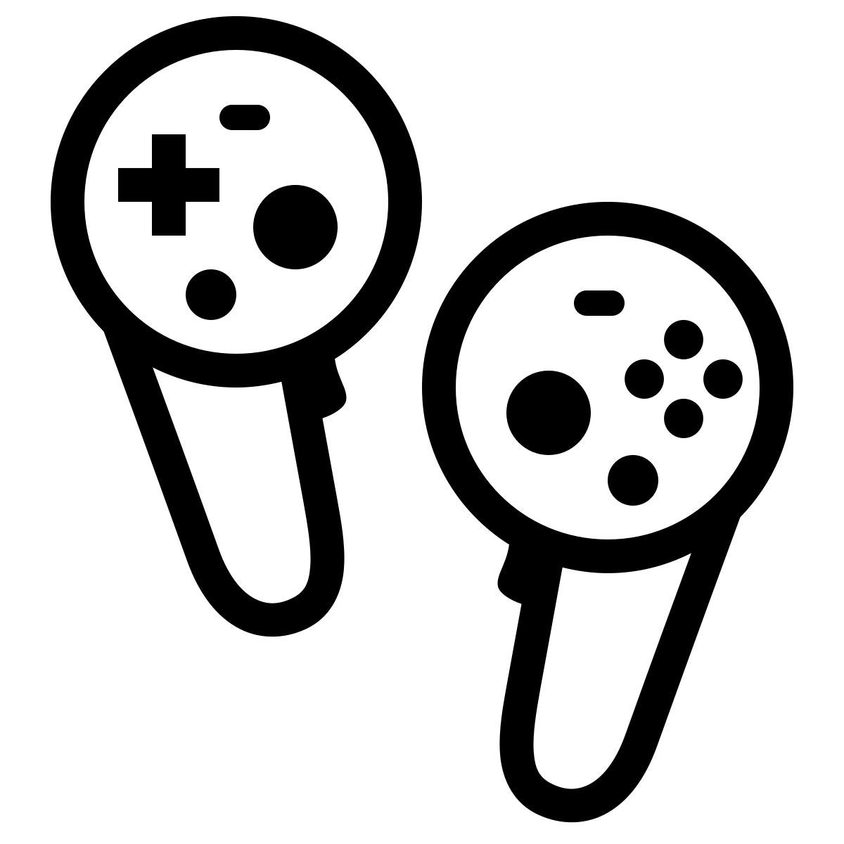 ios 17 outlined style steam frame controllers icon