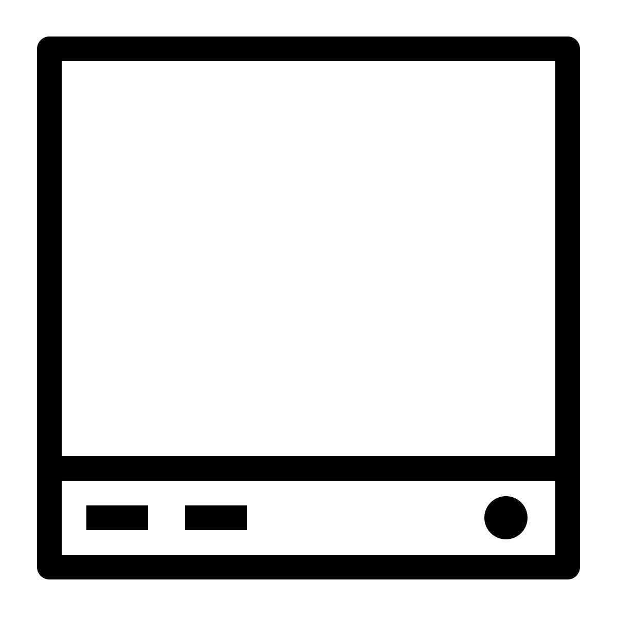 ios 17 outlined style steam machine icon