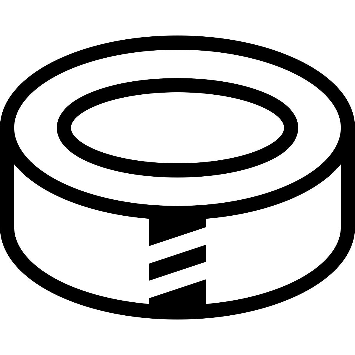 ios 17 outlined style scotch tape icon