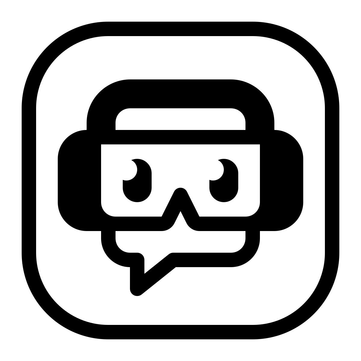 ios 17 outlined style streamlabs obs icon