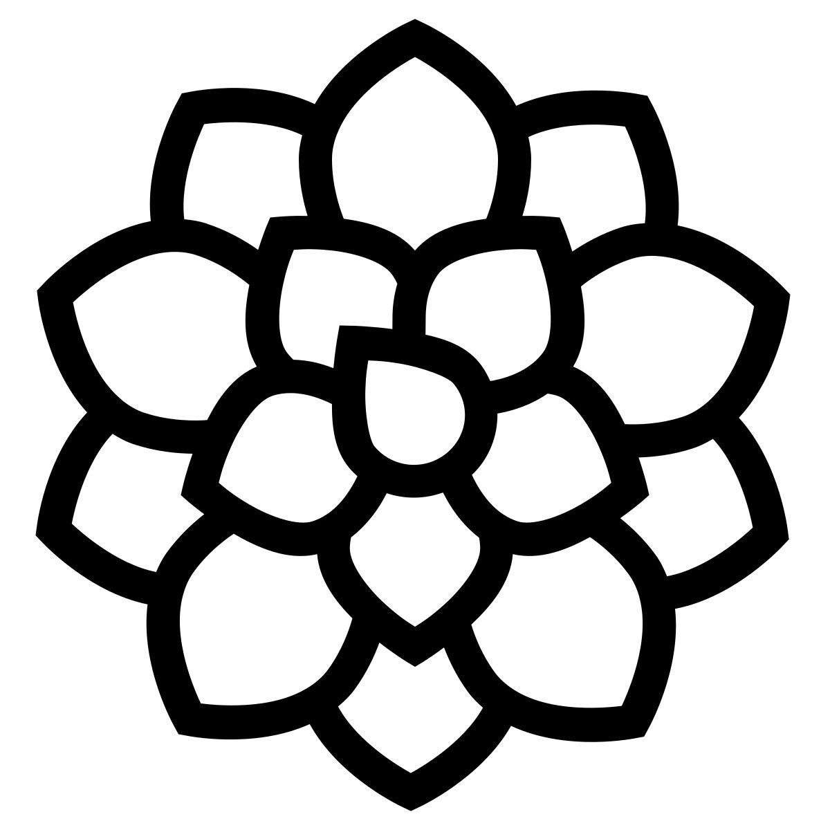 ios 17 outlined style 흥미 진진한 icon