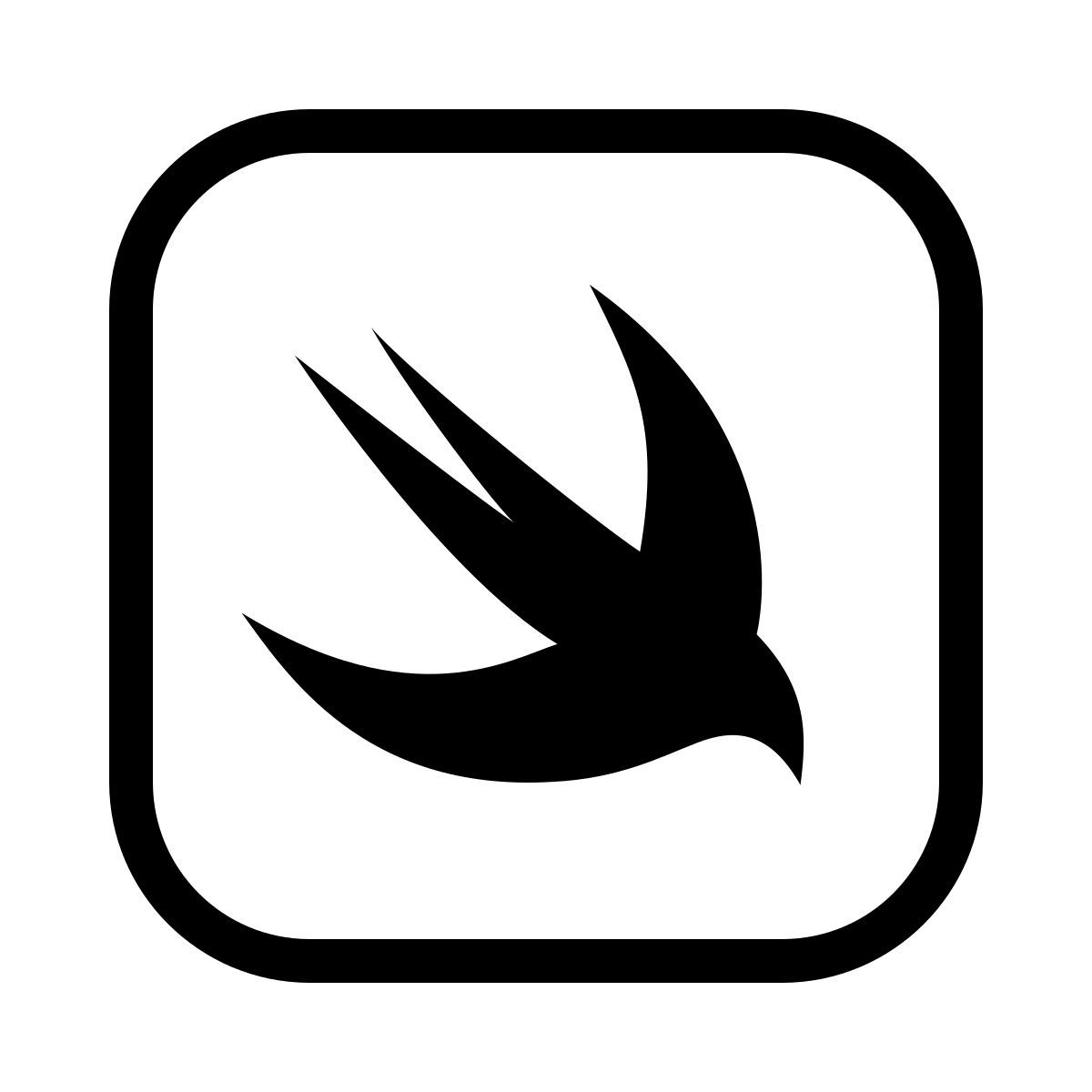 ios 17 outlined style 斯威夫图伊 icon