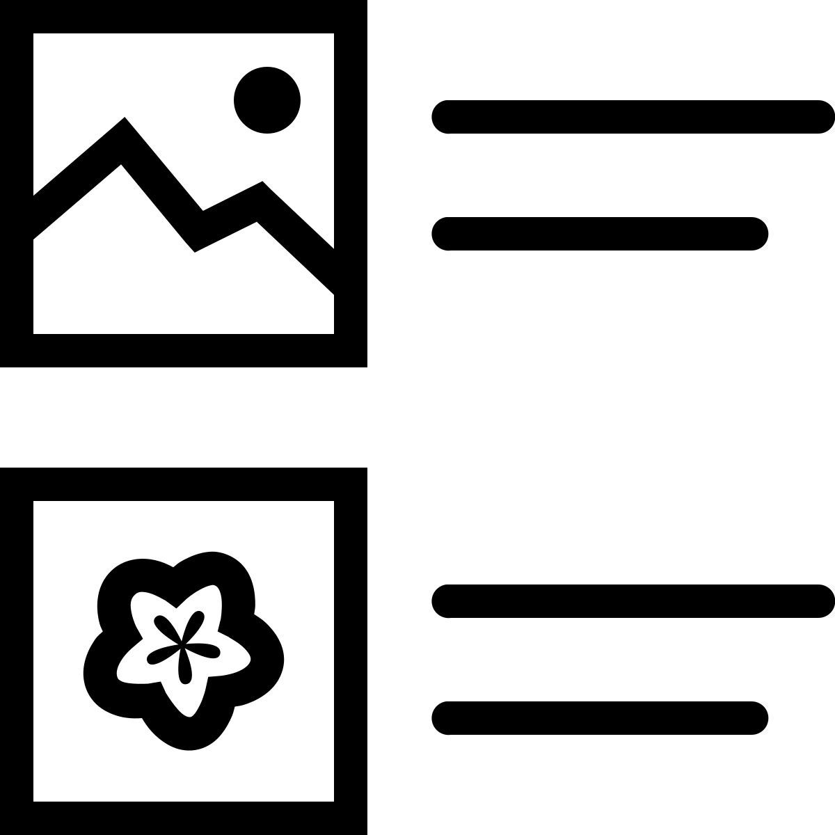 ios 17 outlined style tiles icon