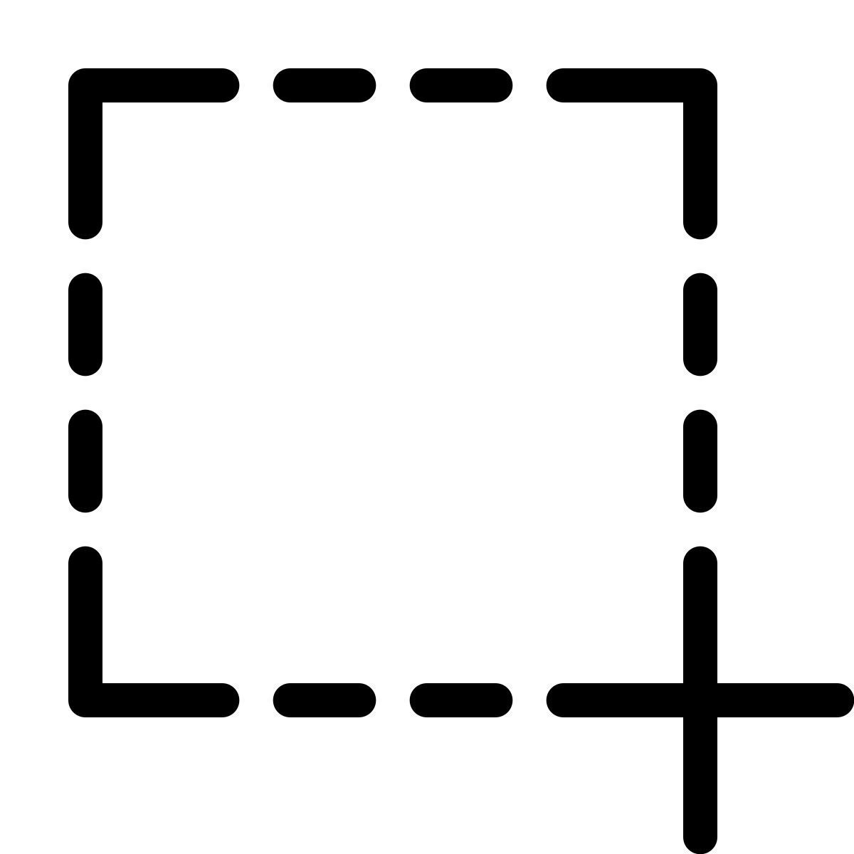 ios 17 outlined style 스크린 샷을 찍다 icon