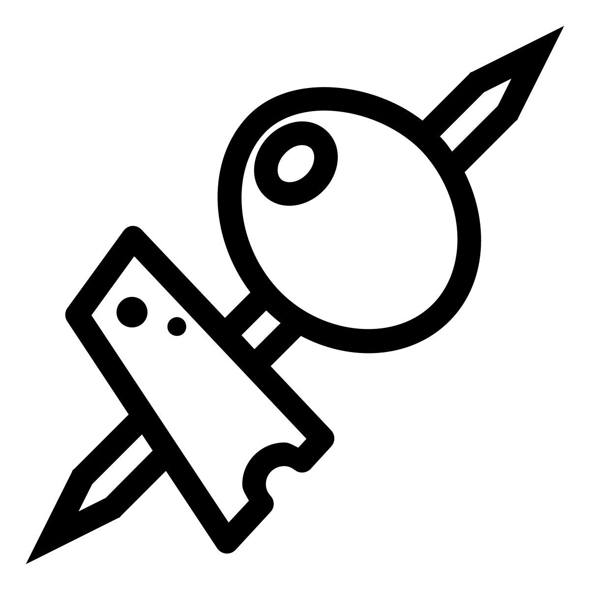 ios 17 outlined style tapas icon