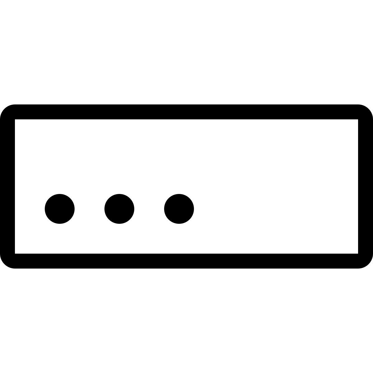 ios 17 outlined style 텍스트 입력 양식 icon