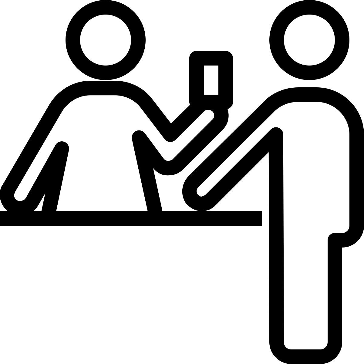 ios 17 outlined style compra icon