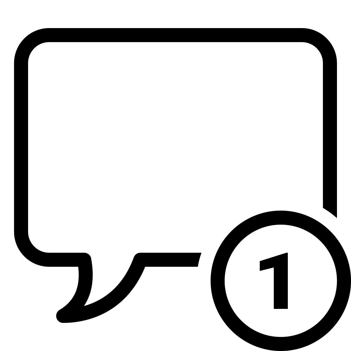 ios 17 outlined style topic push notification icon