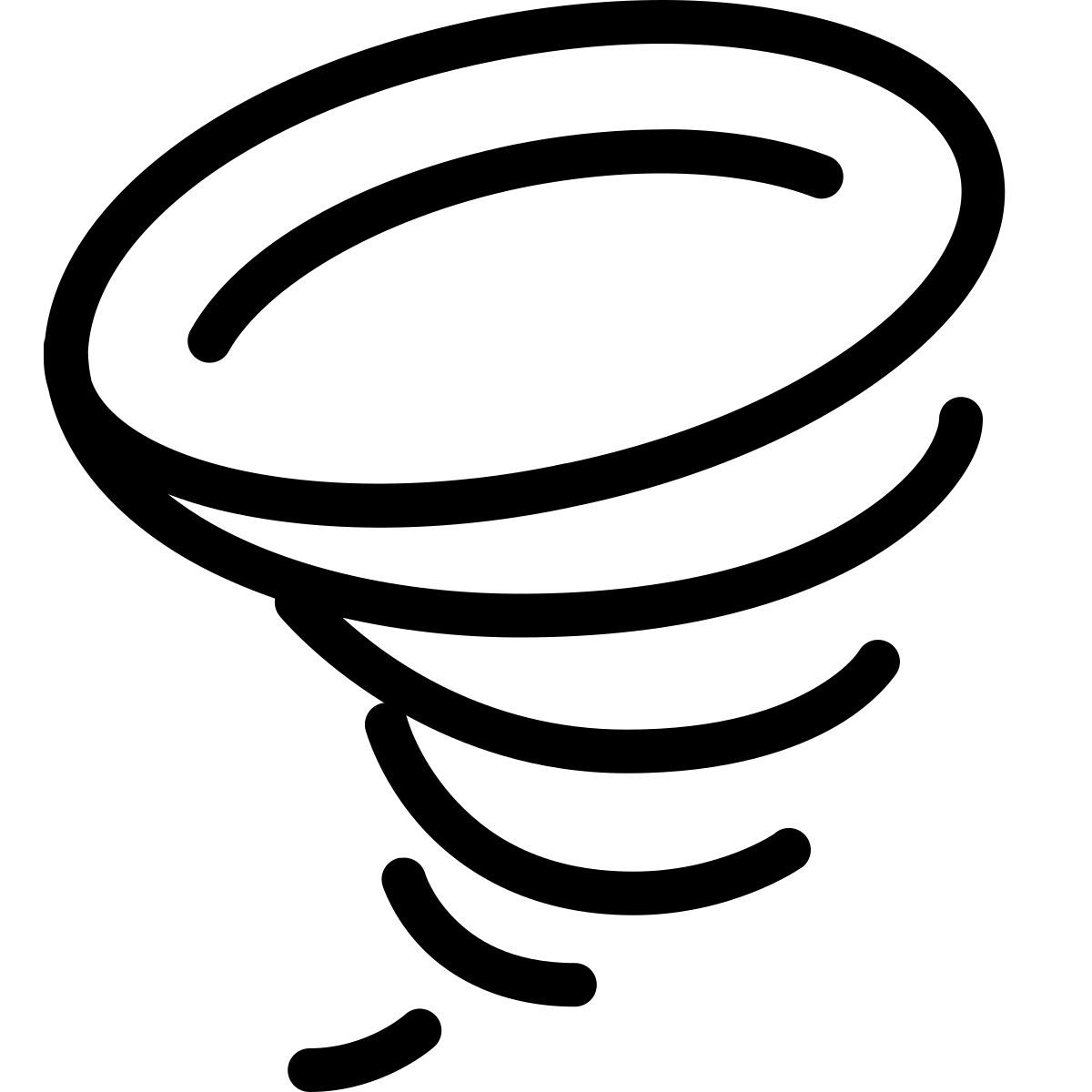 ios 17 outlined style tornado icon