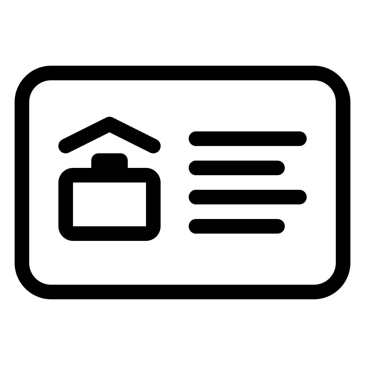 ios 17 outlined style seguro de viagem icon