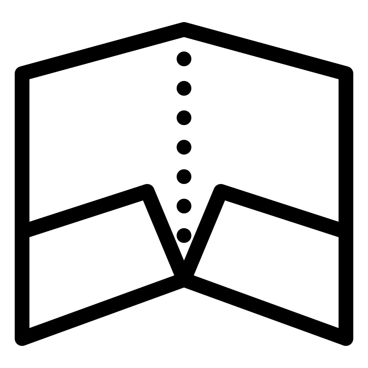 ios 17 outlined style 双口袋文件夹 icon