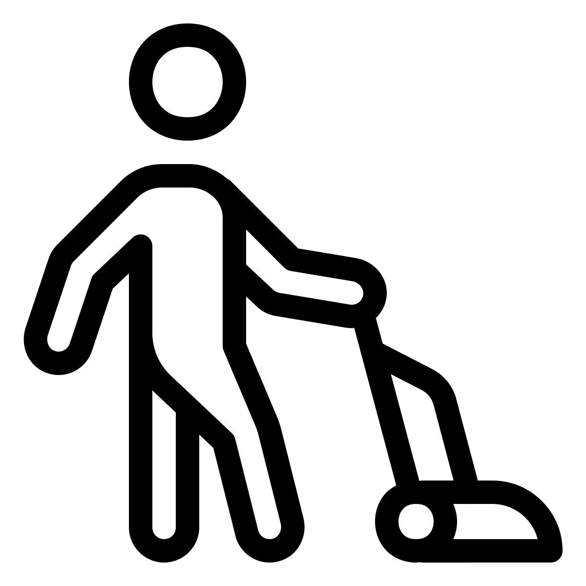 ios 17 outlined style pasar la aspiradora icon