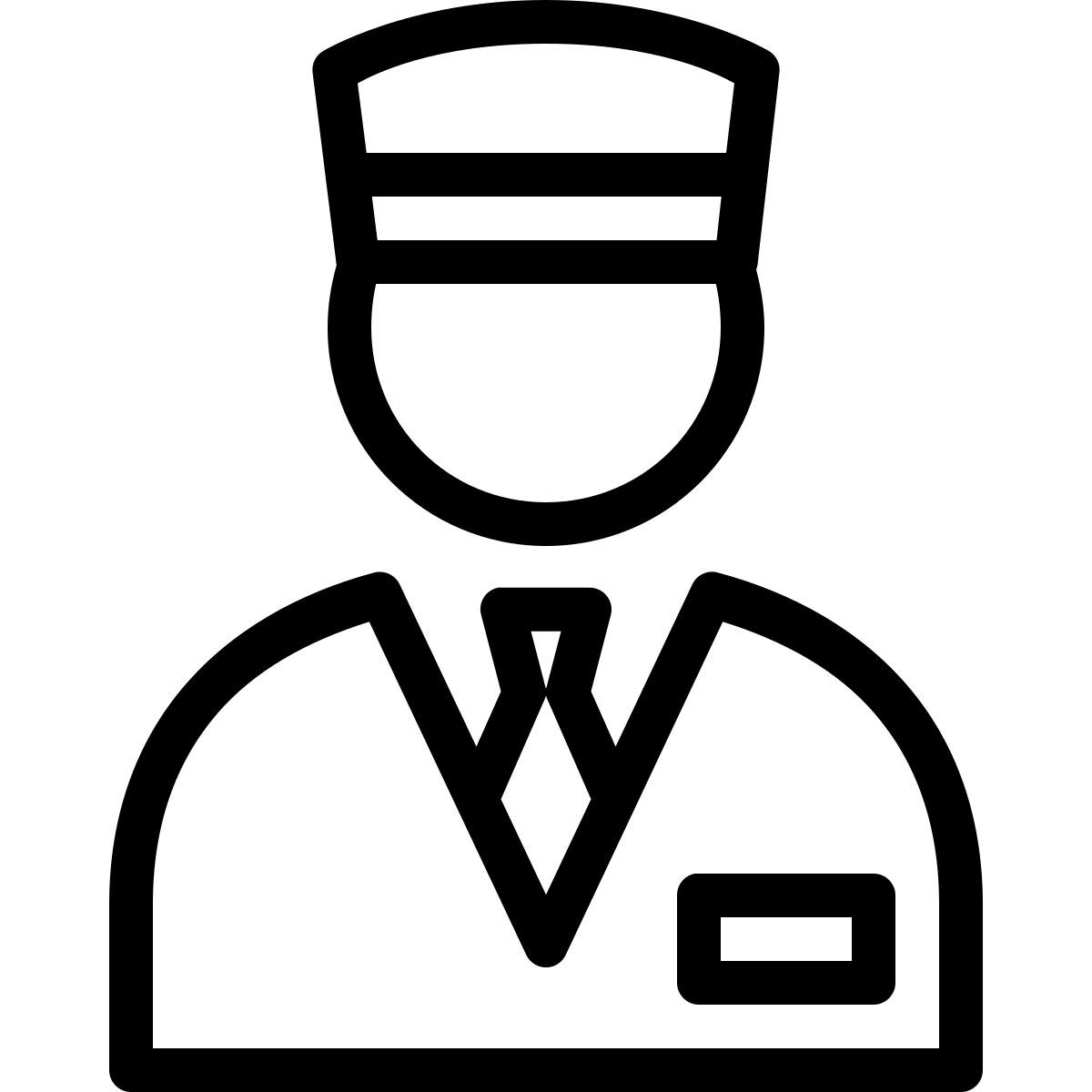 ios 17 outlined style 代客 icon