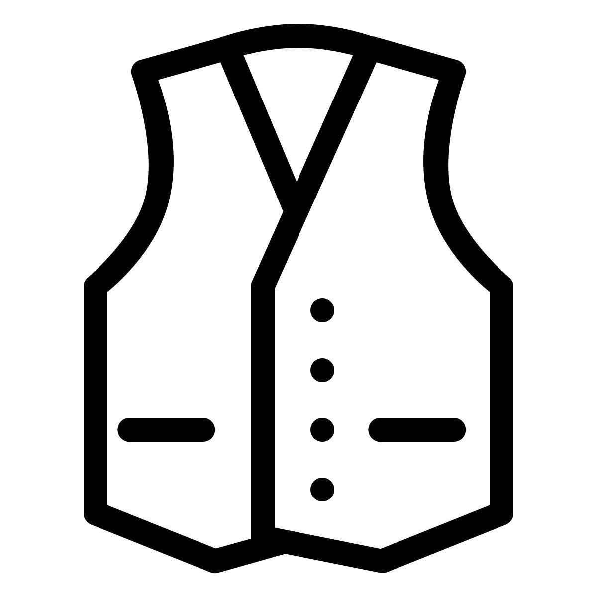 ios 17 outlined style 背心 icon