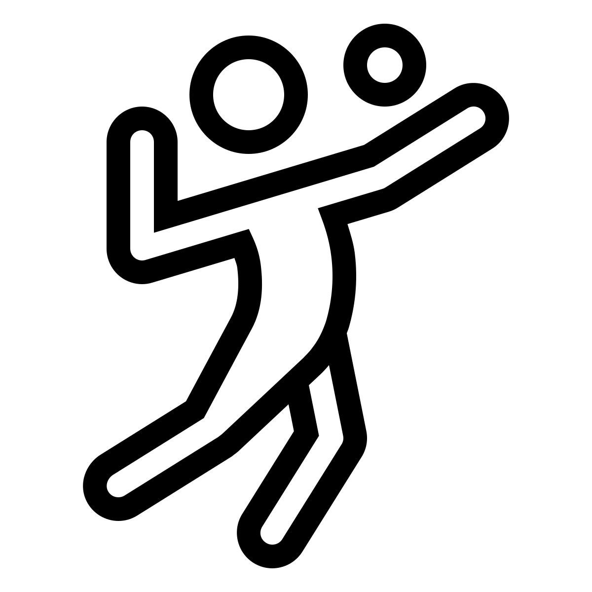 ios 17 outlined style vóleibol 2 icon