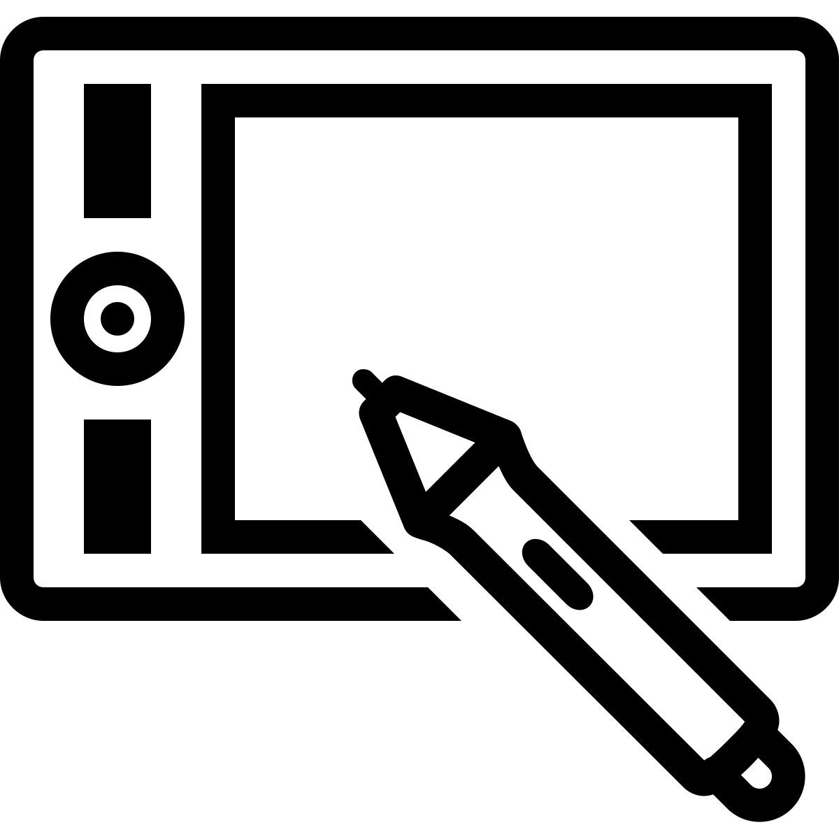 ios 17 outlined style tableta wacom icon