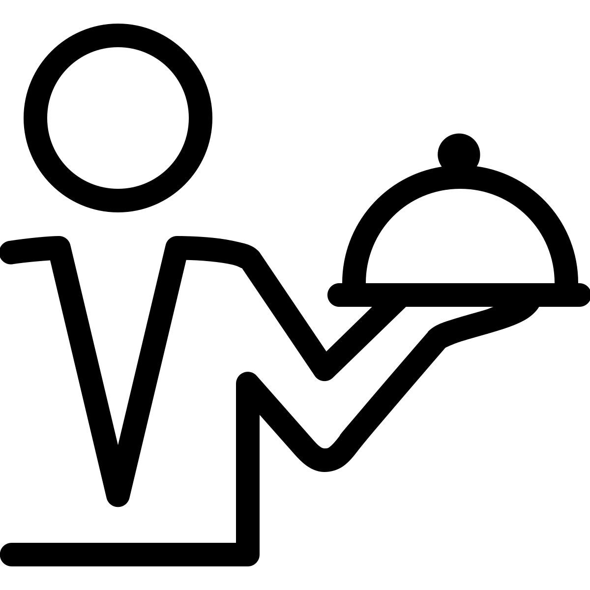 ios 17 outlined style serveur icon