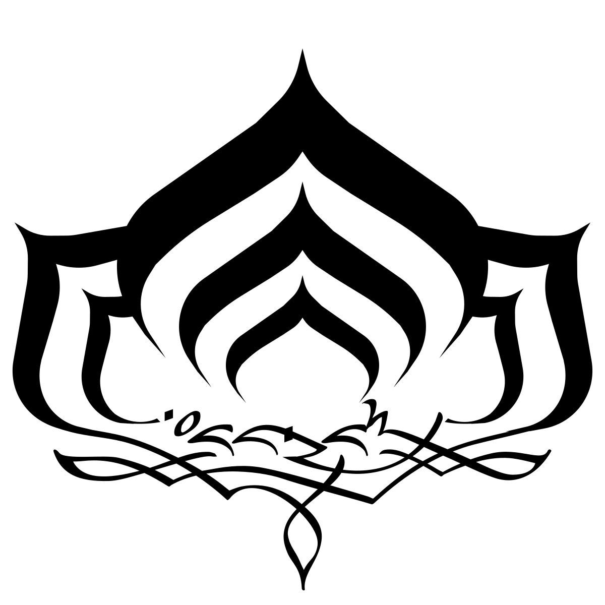 ios 17 outlined style cadre de guerre icon