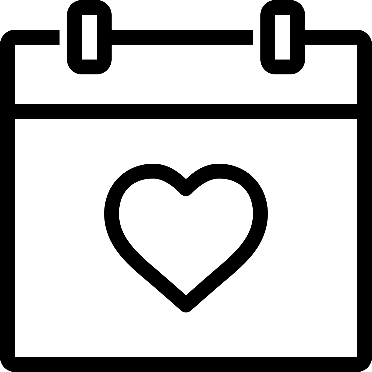 ios 17 outlined style wedding day icon
