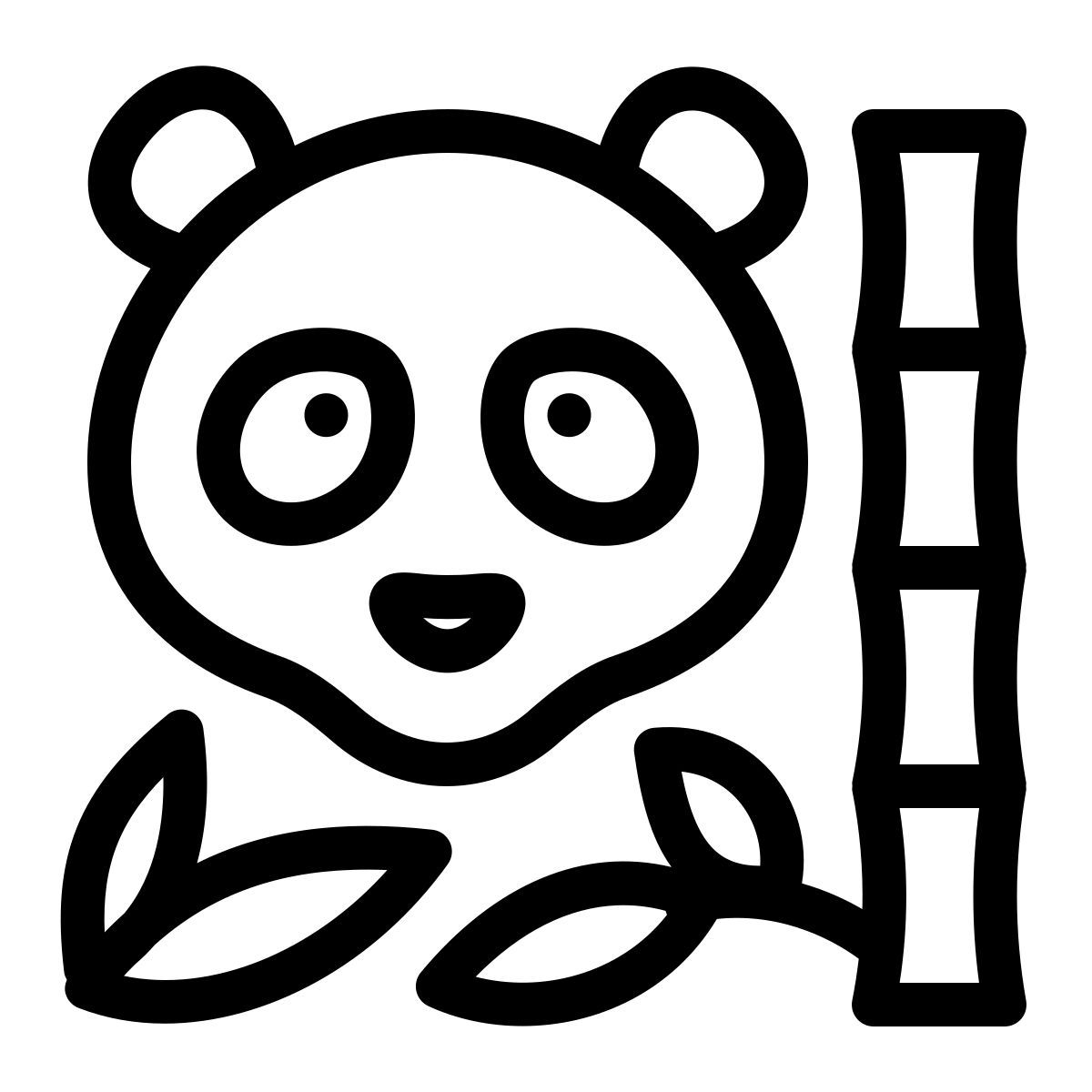 ios 17 outlined style fauna silvestre icon