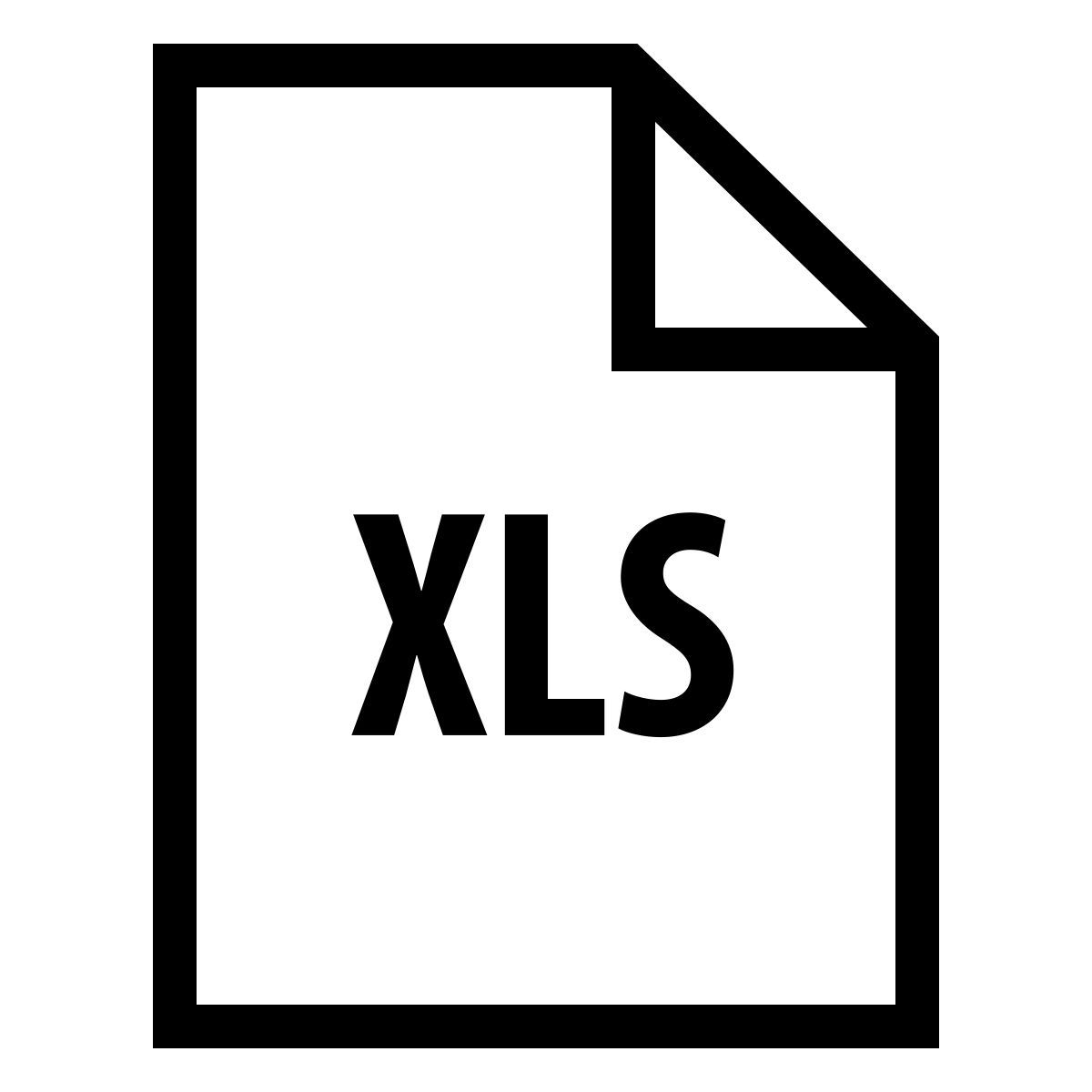 ios 17 outlined style xls icon