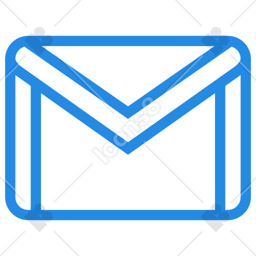 Blue Email Icon Png