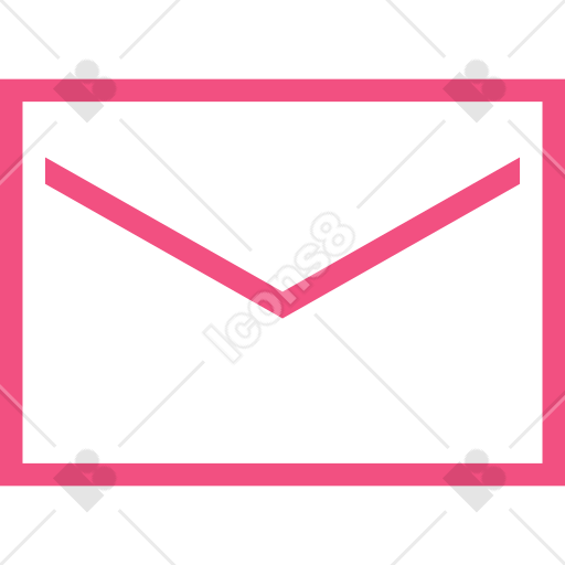 Pink Email Logo