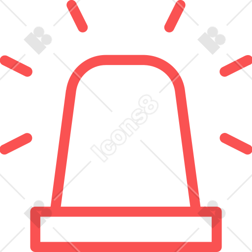 Red Warning Icon Warning Flat Red Color Icon Notice Alarm Risk Vector,