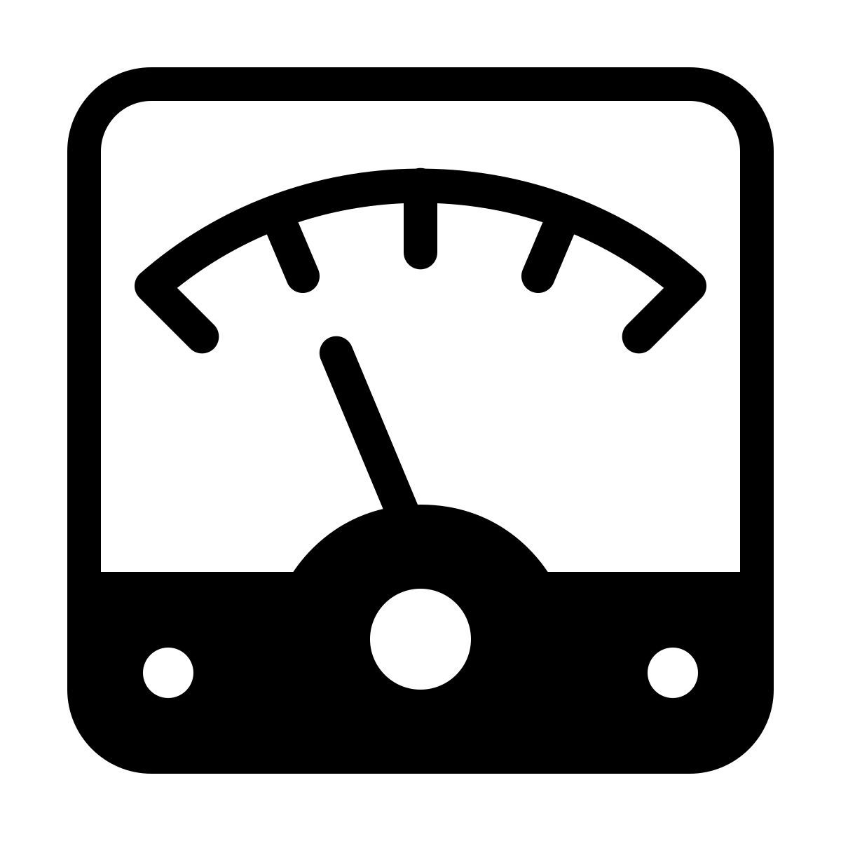 ios 17 filled style voltmeter icon
