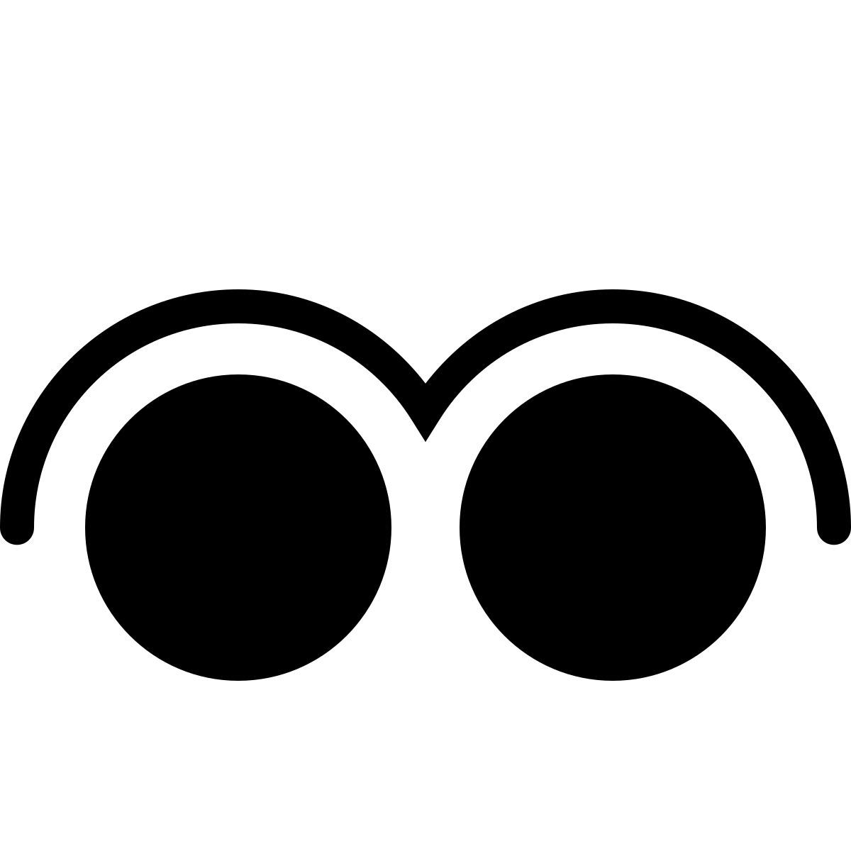 ios 17 filled style toque com dois dedos icon