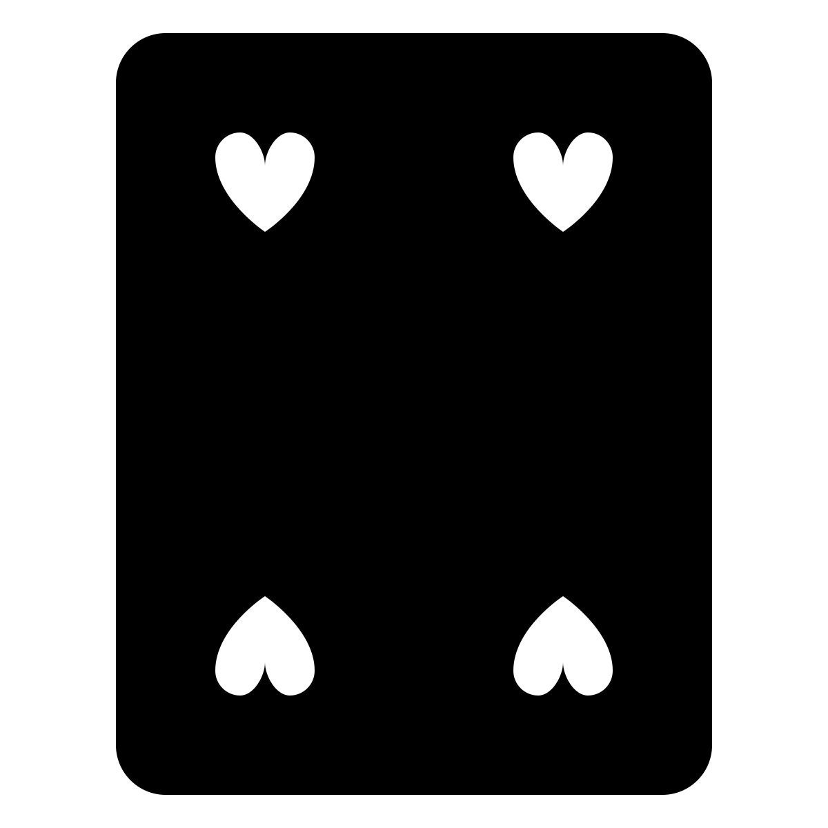 ios 17 filled style 红桃4 icon