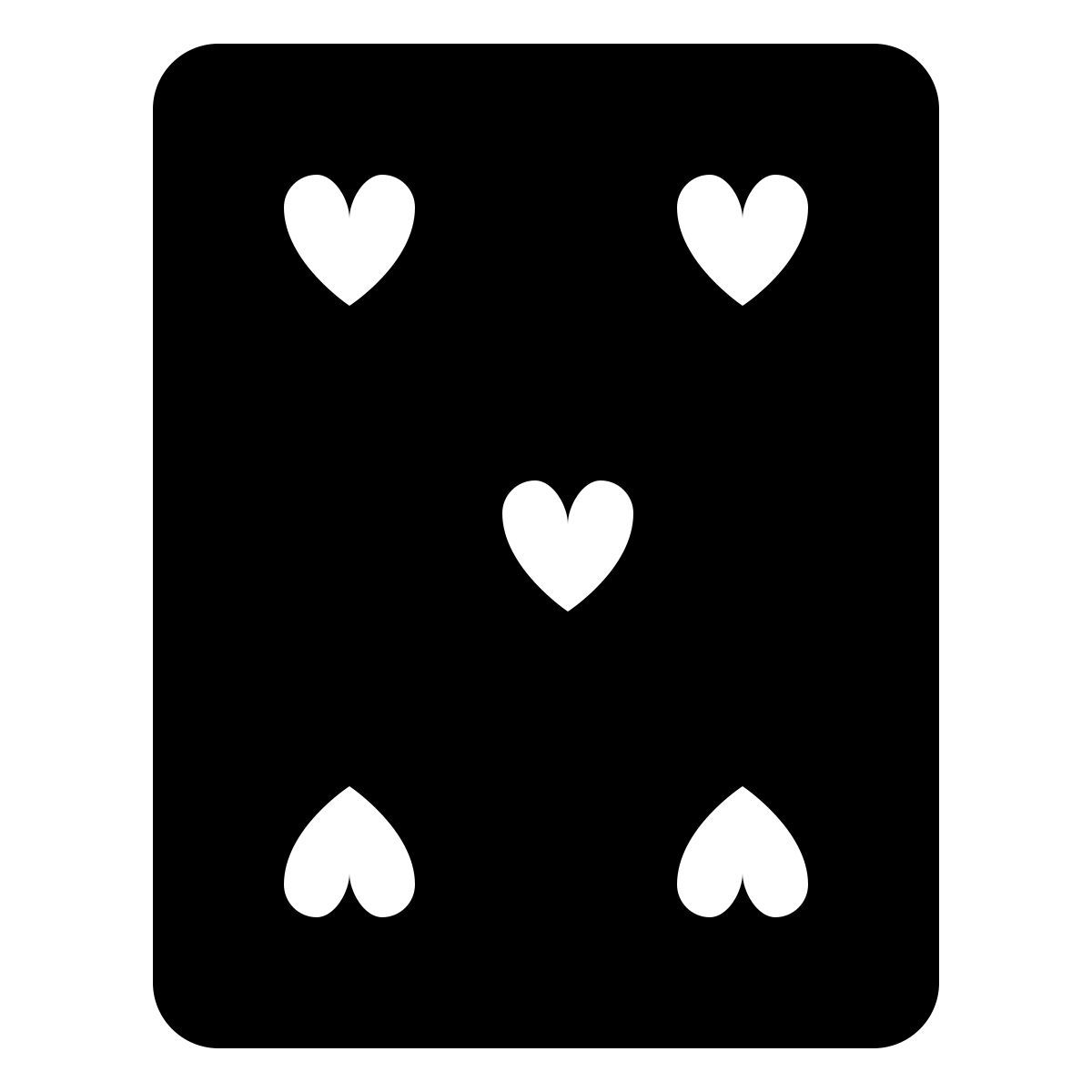 ios 17 filled style 红心5 icon