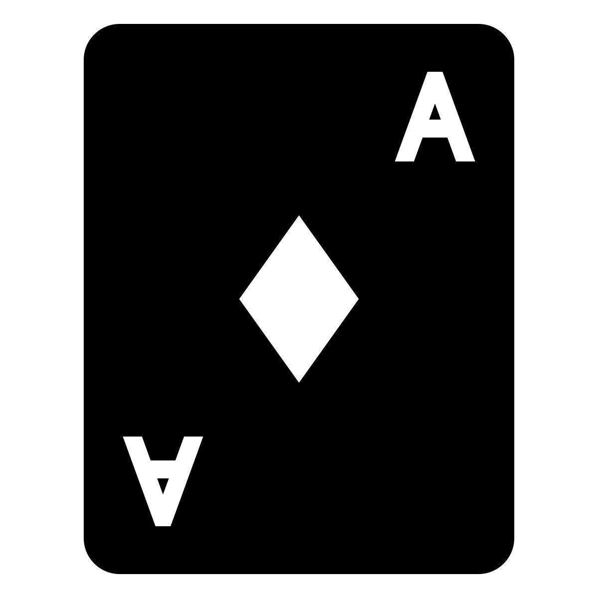 ios 17 filled style as de diamantes icon