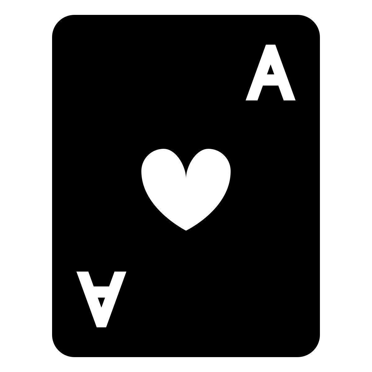 ios 17 filled style 红桃a icon