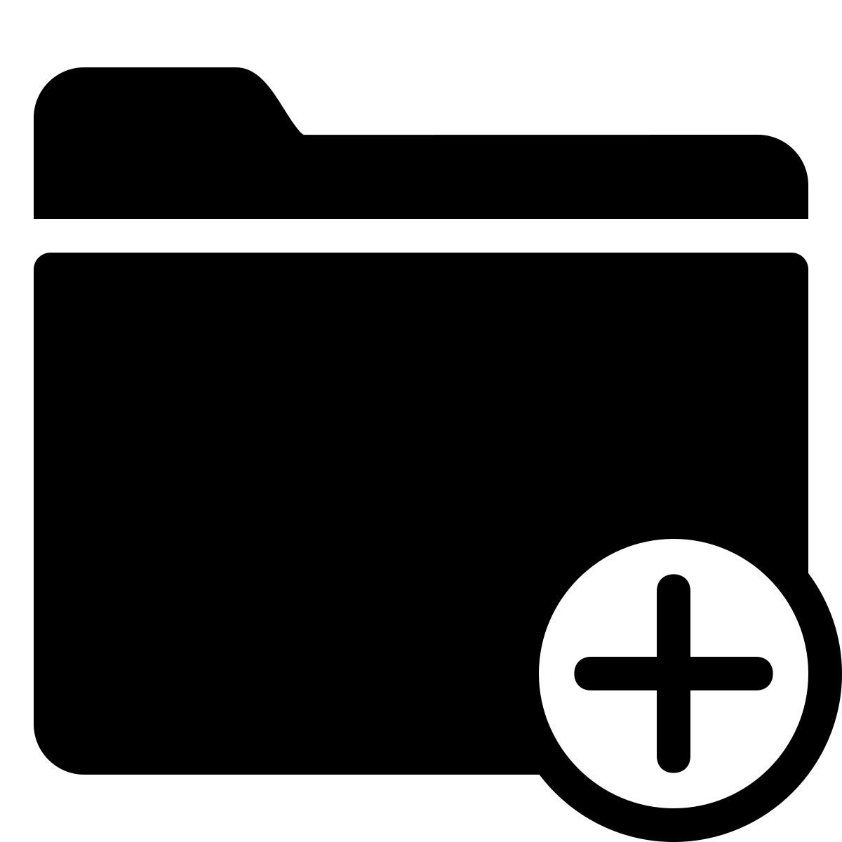 ios 17 filled style 新增文件夹 icon