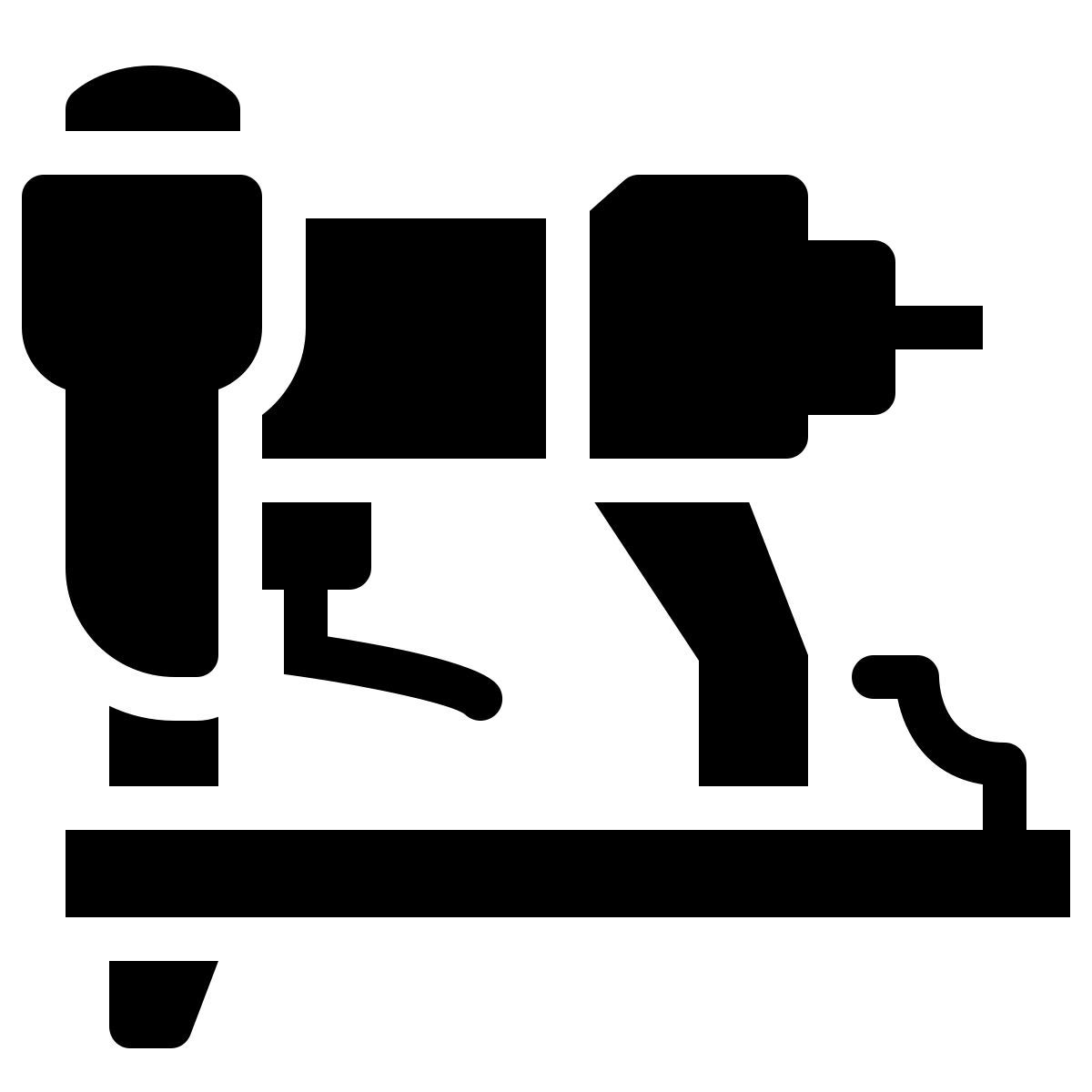 ios 17 filled style 空气钉枪 icon