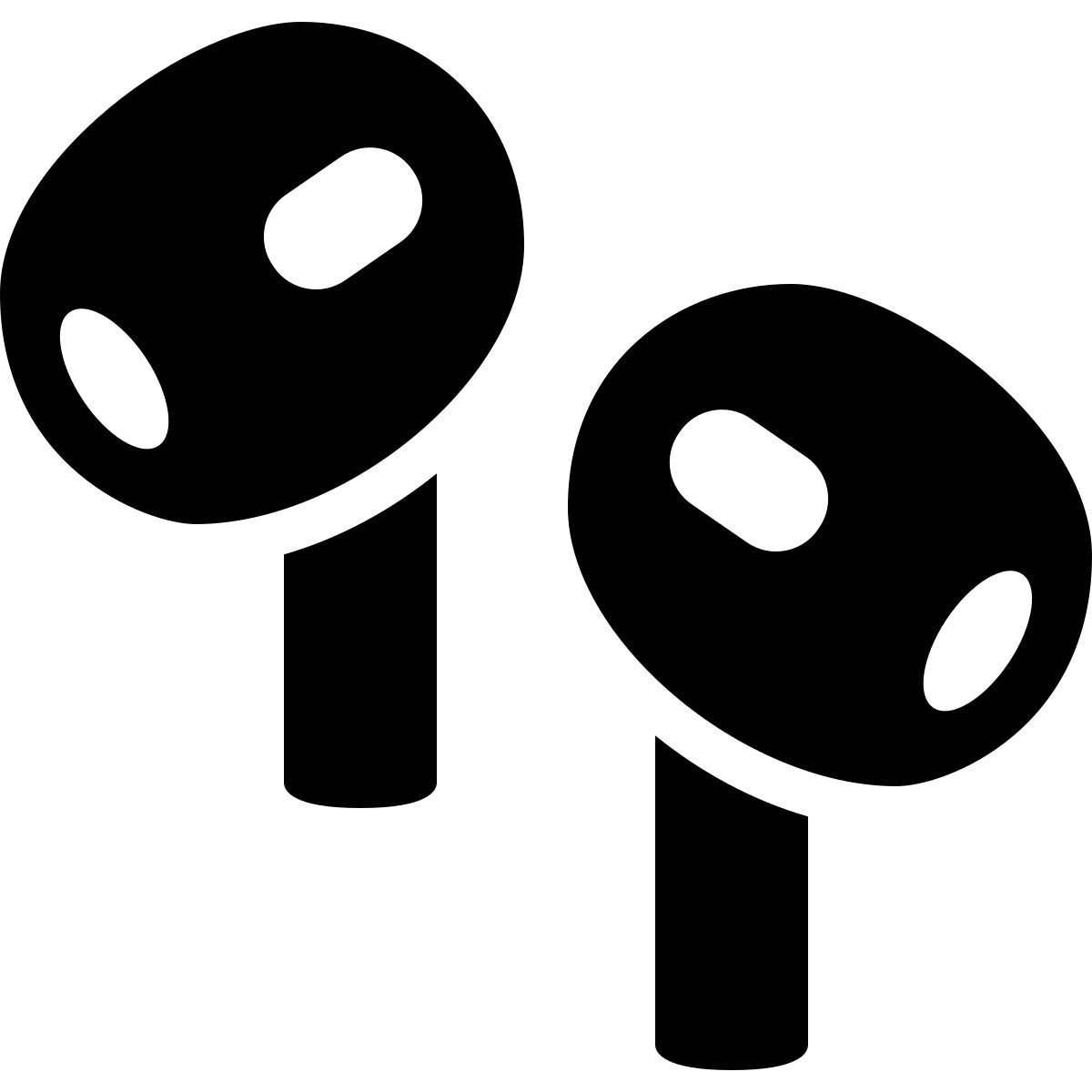 ios 17 filled style airpods 3 icon