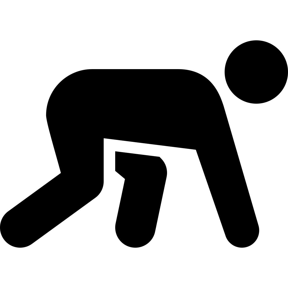 ios 17 filled style position défensive du football américain icon