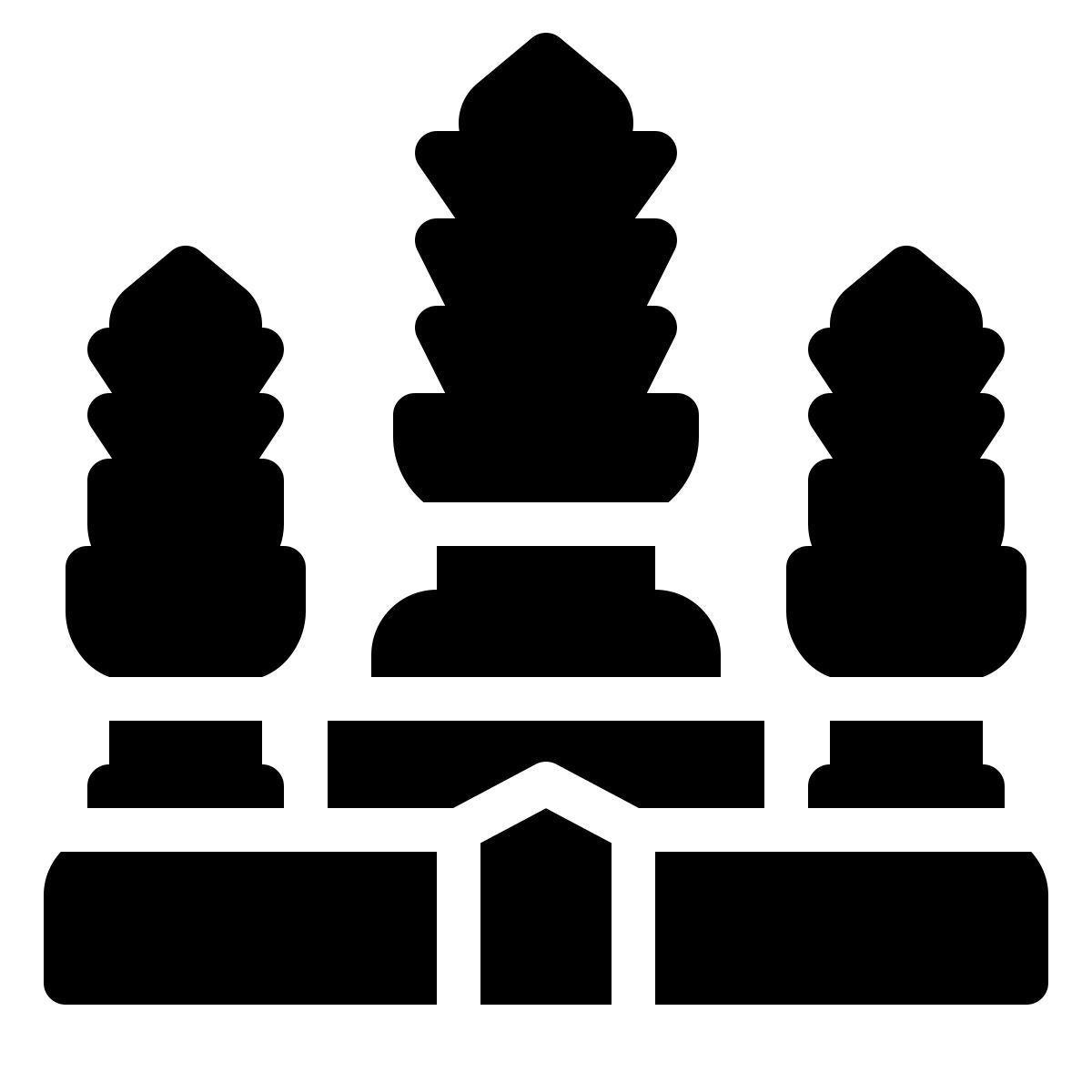 ios 17 filled style angkor wat icon