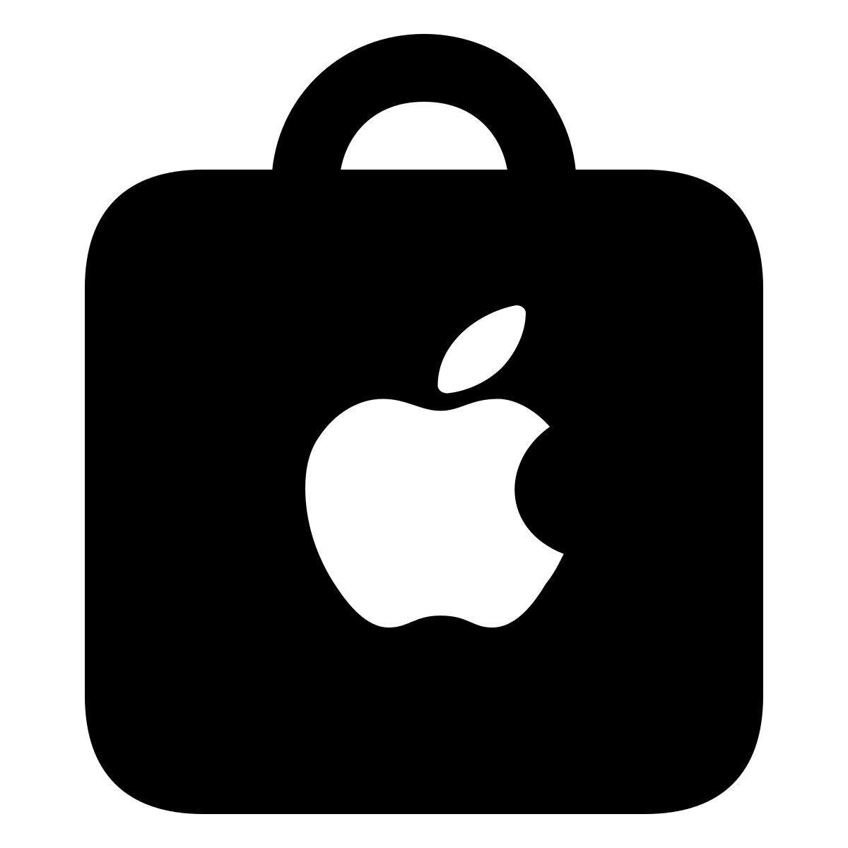 ios 17 filled style 애플 스토어 앱 icon